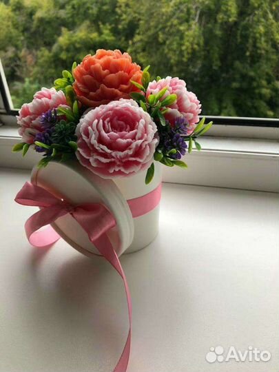 Букет из мыла