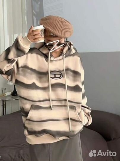 Худи женское оверсайз