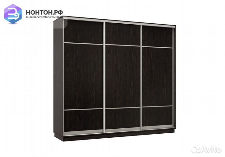 Шкаф-купе трёхдверный Селена венге