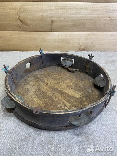 Музыкальный Инструмент Бубен Деревянные