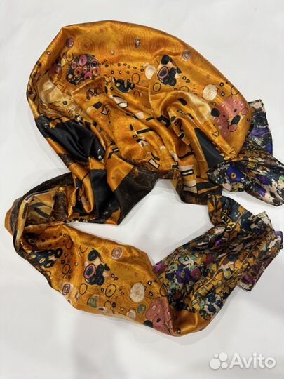 Шарф пр мотивам картины Г. Климта 