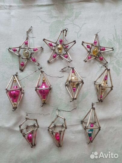 Елочные игрушки СССР