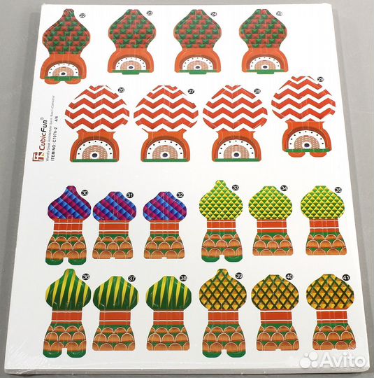 3D пазл конструктор 