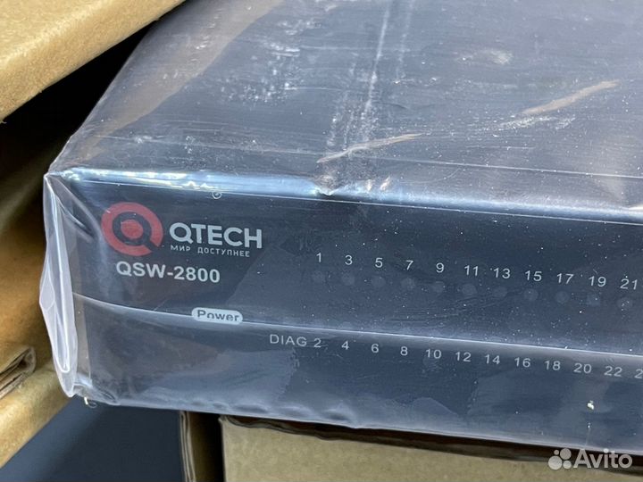 Коммутатор Qtech QSW-2800-28T-AC новый, 1 шт