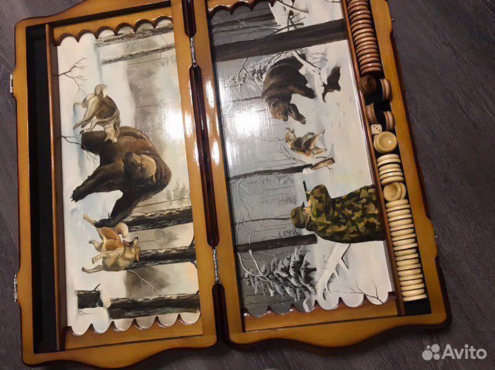 Нарды ручной работы