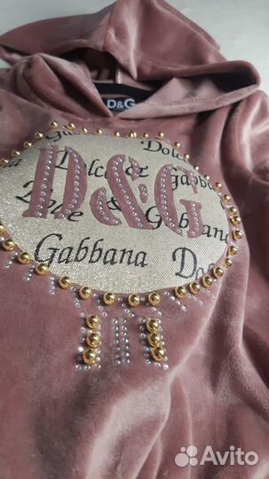 Велюровый костюм на 8 лет