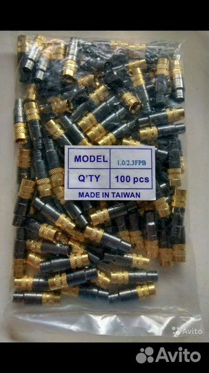 Разъём White Sands 1.0/2.3 FPB DIN 1.0/2.3 75