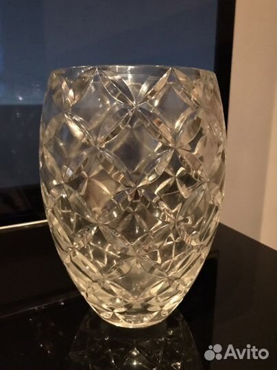 Хрустальная ваза Чехия времен советских времен