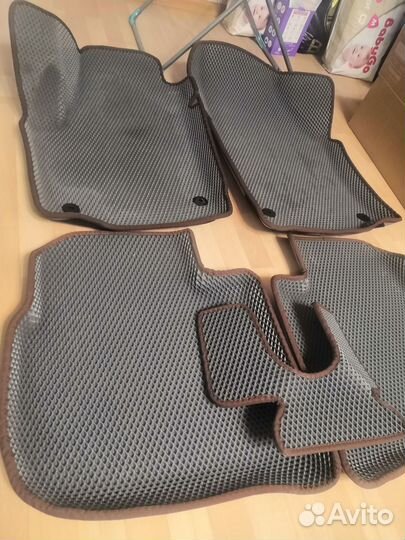 Эва коврики в skoda rapid