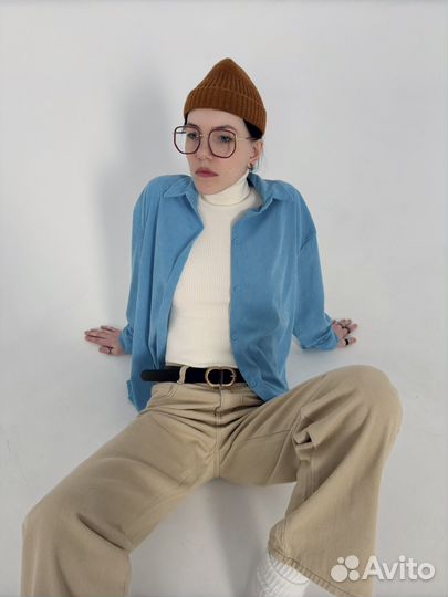 Вельветовая рубашка