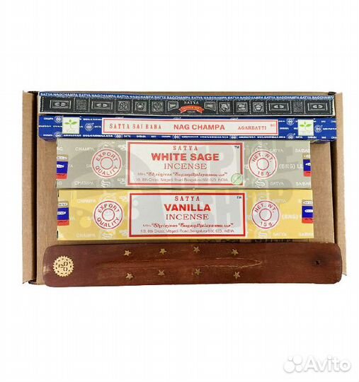 Набор благовоний Satya + подставка в подарок