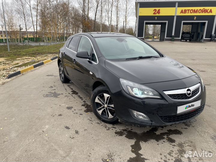 Opel Astra 1.6 AT, 2010, 172 000 км