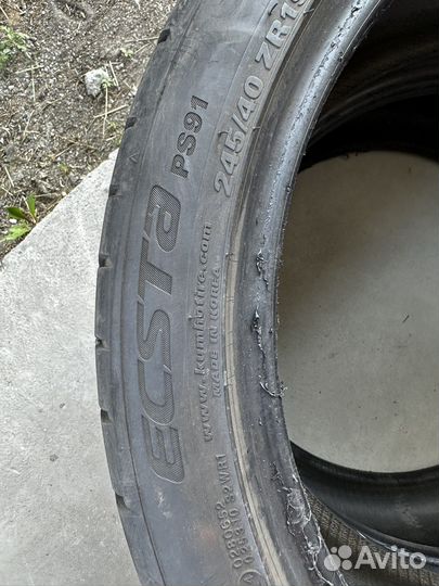 Kumho Ecsta PS91 245/40 R19 106Y