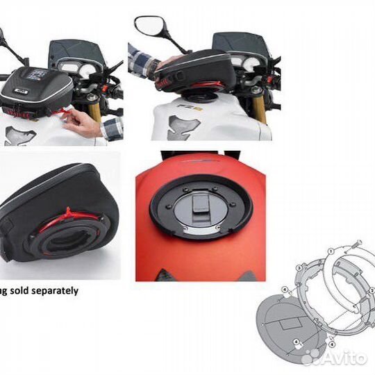 Givi BF03 TankLock для Honda