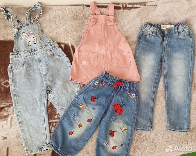 Джинсовая одежда для девочки