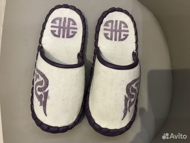 Тапки войлочные