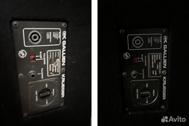 Два басовых кабинета Gallien Krueger 115RBH