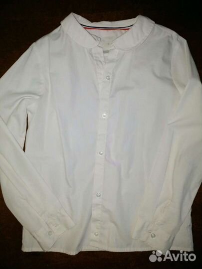 Рубашка школьная для девочек