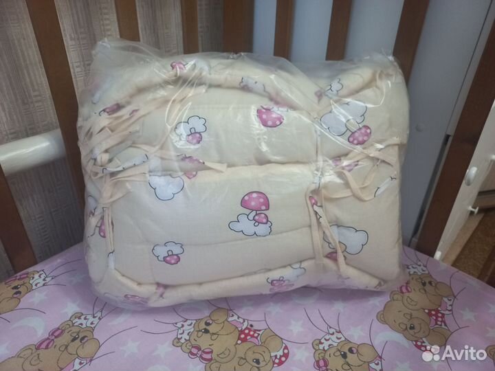 Бортики в детскую кроватку