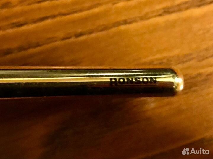 Зажигалка Ronson позолота