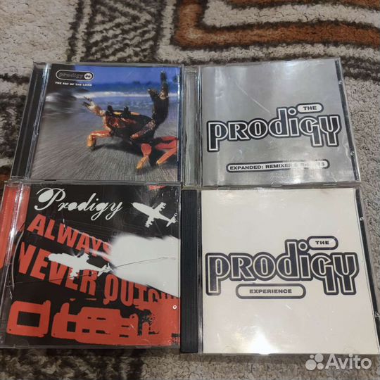 The prodigy cd 4 штуки пиратские