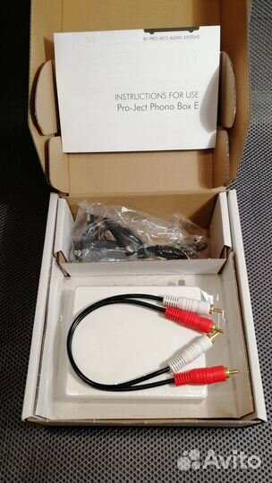 Фонокорректор Pro-Ject Phono Box E White