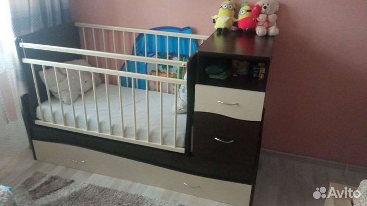 Детская кроватка трансформер