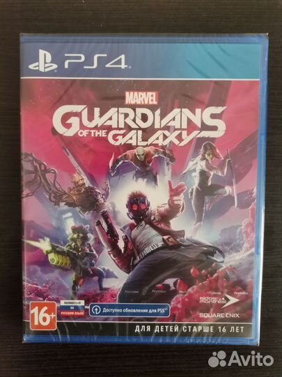 Стражи Галактики ps4 новый в плёнке