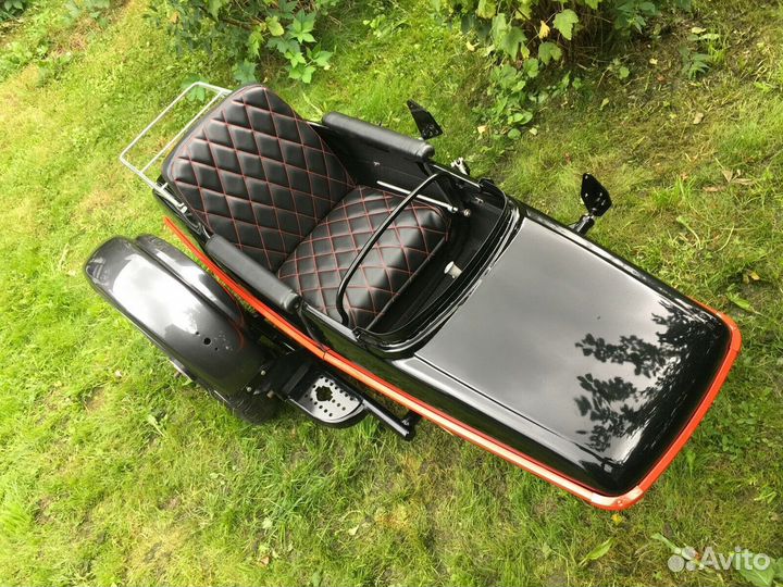 Коляска с комплектом креплений для Harley-Davidson