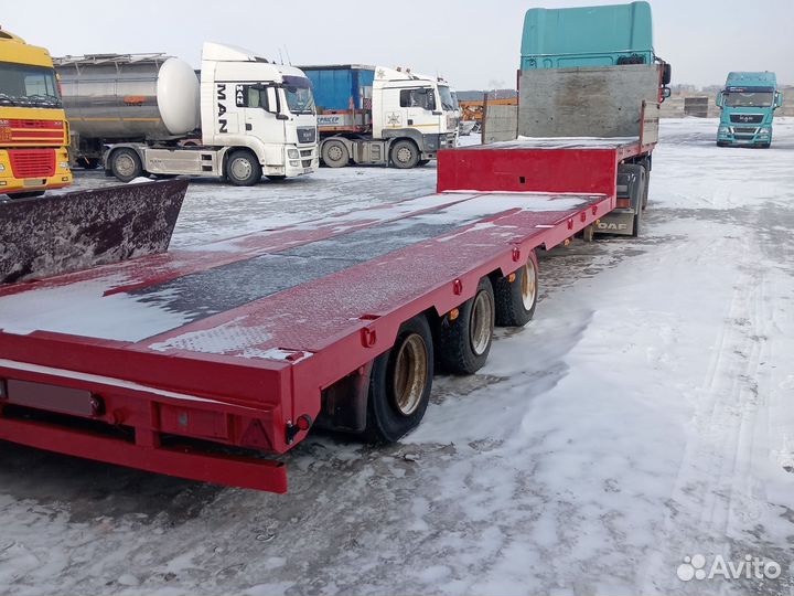 Полуприцеп трал (тяжеловоз) Pacton 3139S, 1991