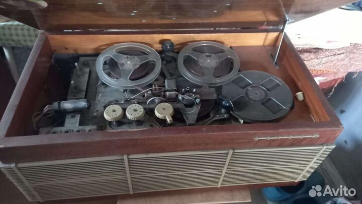Катушечный магнитофон Днипро