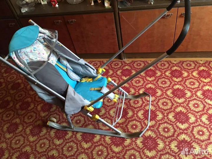 Детские санки коляска