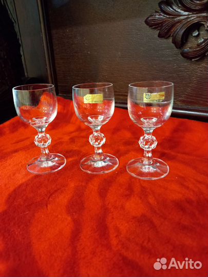 Фужеры богемия