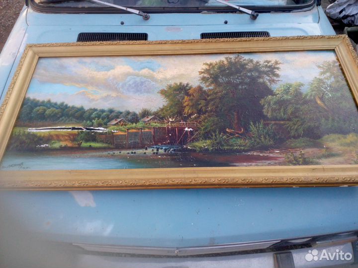 Картина маслом на холсте