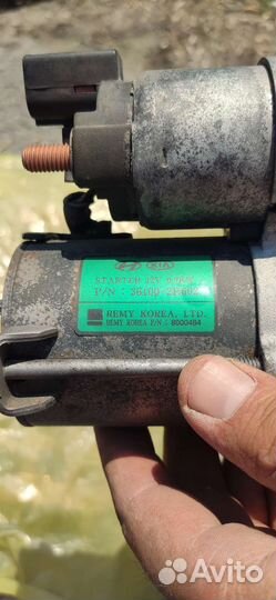 Стартер на hyundai solaris(Киа Рио)