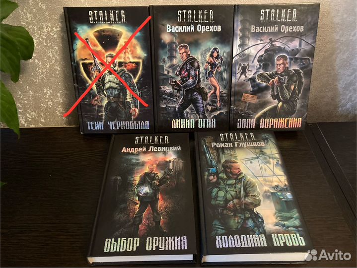 На доставке Книги из серии S.T.A.L.K.E.R