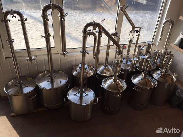 Самогонный аппарат, коллона,дистилятор,куб