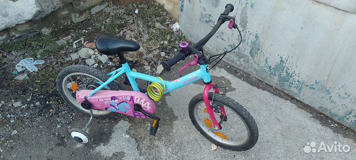 Детский велосипед btwin 16