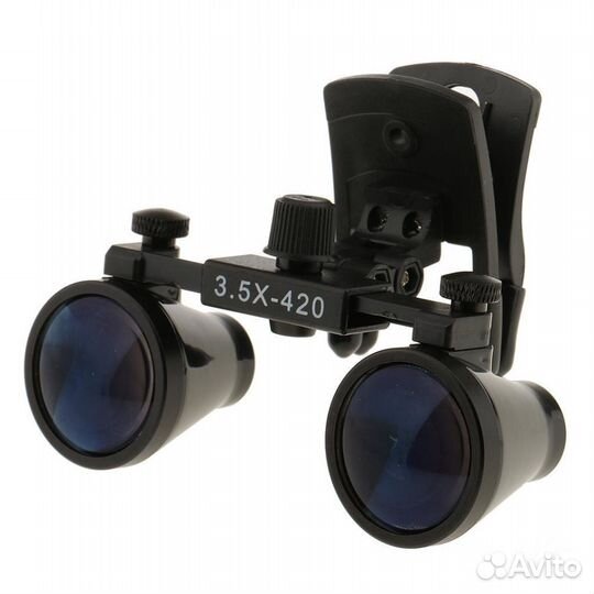 Лупа-Очки на прищепке операционные 3.5Х420мм