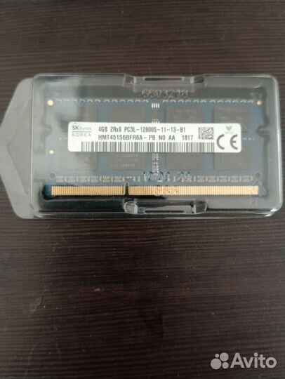 Оперативная память ddr3 для ноутбука 4gb