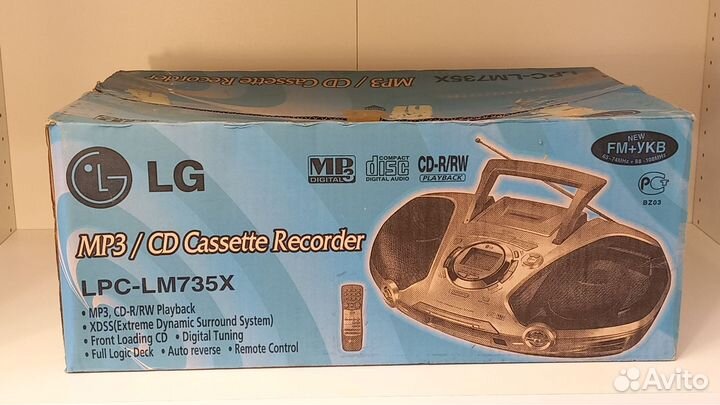 Магнитофон LG CD/MP3 FM+укв