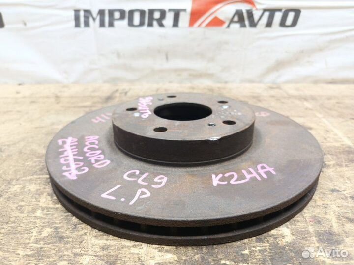 Диск тормозной передний Honda Accord CL9 K24A