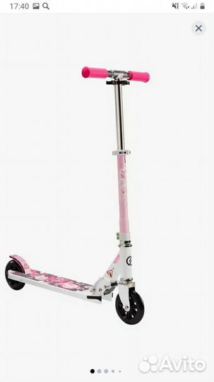 Самокат детский двухколесный для девочки