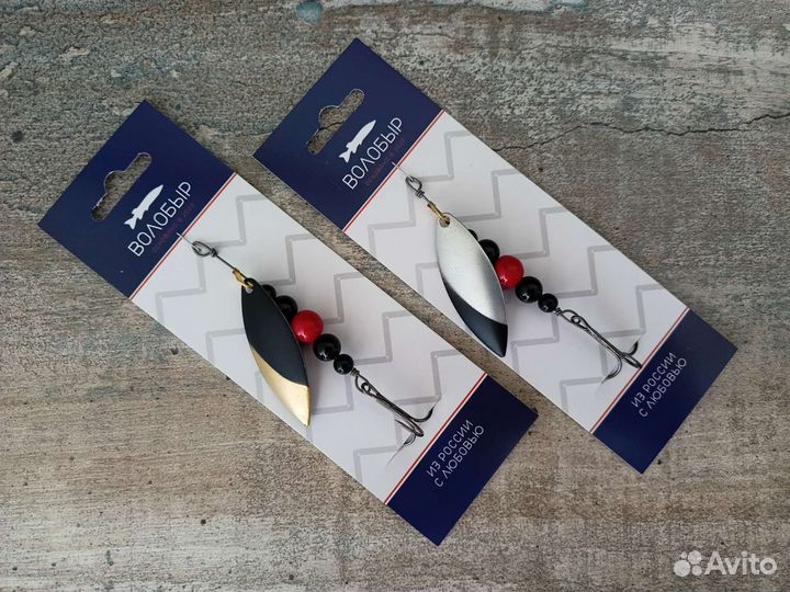 Вращающиеся блёсны из натуральных камней