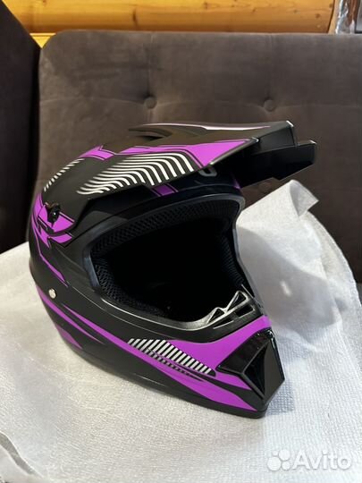 Шлем мотоциклетный для мотокросса эндуро