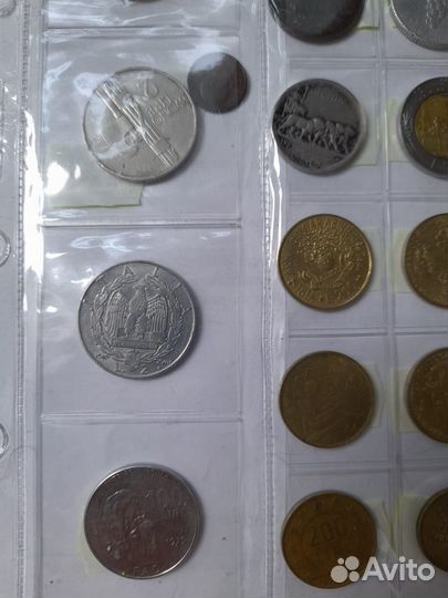 Монеты Италии 20 в
