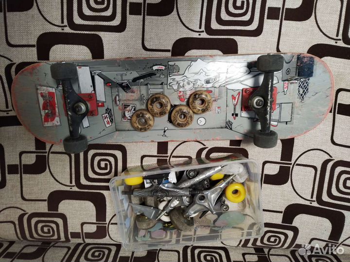 Скейтборд в сборе footwork + расходники