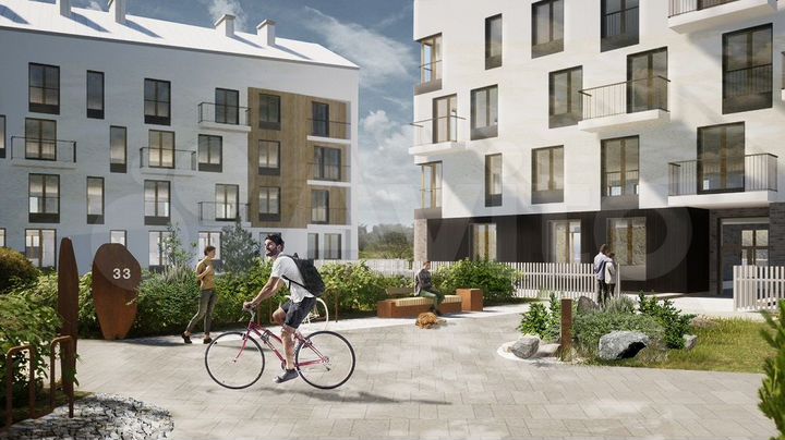 1-к. квартира, 39,9 м², 2/4 эт.