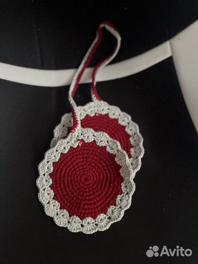 Прихватки вязаные