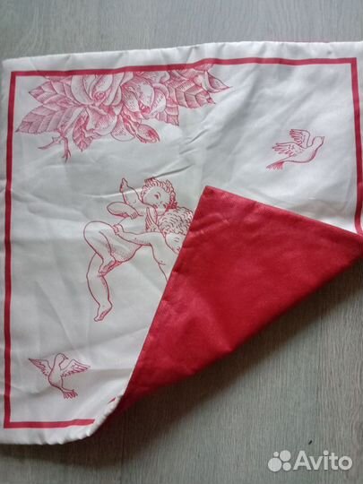 Наволочка декоративная 40*40 Амурчики